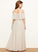 Chiffon Scoop Kaylynn Neck Floor-Length Junior Bridesmaid Dresses A-Line