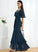 A-Line Length V-neck SplitFront Silhouette Fabric Neckline Embellishment Asymmetrical Anabelle Sleeveless A-Line/Princess Bridesmaid Dresses