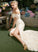 Lace Front Court Train Delilah Off-the-Shoulder Wedding Trumpet/Mermaid Dress Wedding Dresses Split With