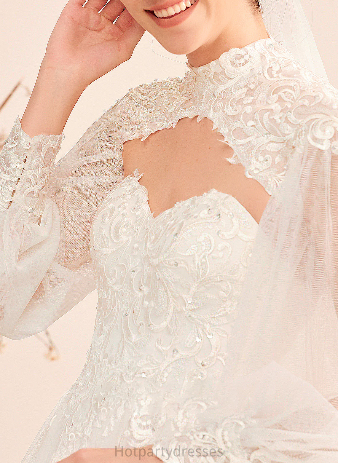 Dress Siena Ball-Gown/Princess Sweetheart With Train Wedding Chapel Wedding Dresses Sequins Beading