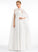 Wedding Chiffon Floor-Length A-Line Dress Rihanna Neck Wedding Dresses High