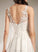 Wedding Wedding Dresses Gloria With Dress A-Line Tea-Length V-neck Pockets