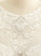 Chiffon Wedding Dresses Wedding Neck Scoop Dominique Floor-Length Dress A-Line Lace