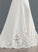 Wedding Dresses Crepe V-neck Wedding Trumpet/Mermaid Jocelyn Train Sequins With Lace Stretch Dress Court