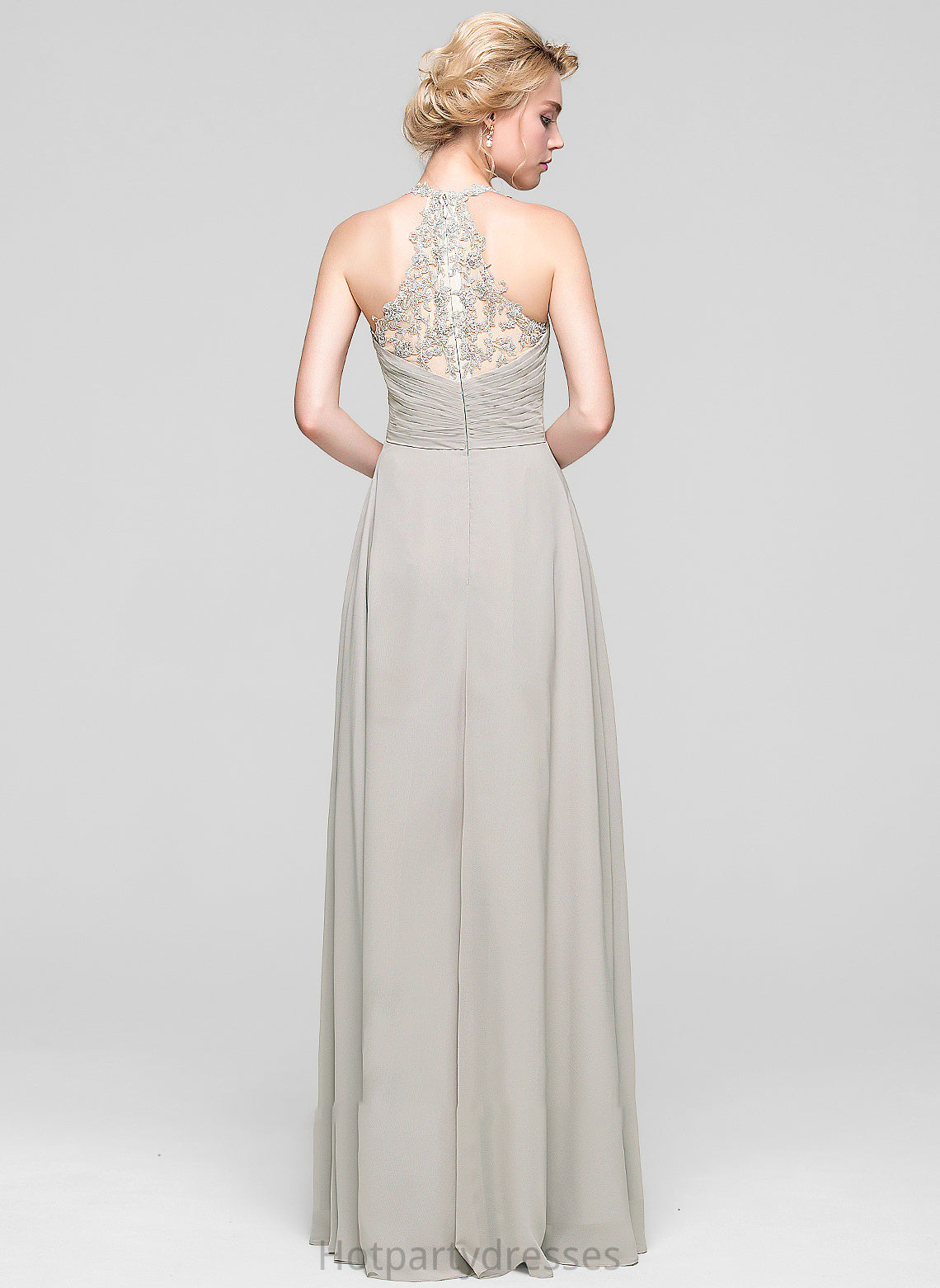 Ruffle Fabric A-Line Neckline Length Silhouette Sweetheart Embellishment Floor-Length Ciara Natural Waist Floor Length Bridesmaid Dresses
