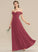 Embellishment Fabric A-Line Silhouette Ruffle Length Off-the-Shoue Anne Floor Lenglder Floor-Length Necklinth Bridesmaid Dresses