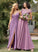 Neck With Chiffon A-Line Pockets Lace Prom Dresses Kaleigh Scoop Floor-Length