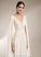 Nina A-Line Wedding Court Dress V-neck Wedding Dresses Train Sequins With