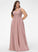 Embellishment Length Floor-Length A-Line V-neck Silhouette Fabric Neckline Ruffle Carla A-Line/Princess Floor Length Bridesmaid Dresses