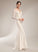 Trumpet/Mermaid Illusion With Wedding Dresses Train Kylee Beading Dress Wedding Court