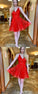 Newest V-Neck A-Line Dresses Luciana Homecoming Dresses Short CD12030