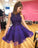 Homecoming Dresses Alana Elegant O-Neck Appliques A-Line Dresses CD12160
