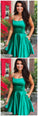 Spaghetti Straps Marely Homecoming Dresses Green Hoco Party Dresses Gowns CD14145