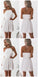 Homecoming Dresses Chiffon Viv A-Line Halter Printed White CD14153