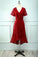 Lace Hilary Homecoming Dresses Red Party Dress Charming Short CD17203