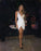 Elegant Evening Homecoming Dresses Julianne Dress White Short CD2628