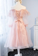 Tulle Pink Jessica Lace Homecoming Dresses Short Dress CD3025
