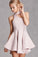 Short Cute Party Dress Homecoming Dresses Pink Gill CD3149