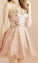 Gold Sequins Sweetheart Short Dress Olive Homecoming Dresses CD3160