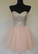 Sweetheart Tulle Short Pink Raelynn Homecoming Dresses Party Dress CD5023