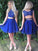 Chiffon Homecoming Dresses Juliette A-Line/Princess Scoop Sleeveless Short/Mini Two Piece Dresses